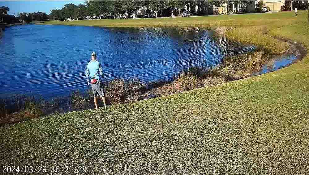 Fishing at TownPark Port St Lucie